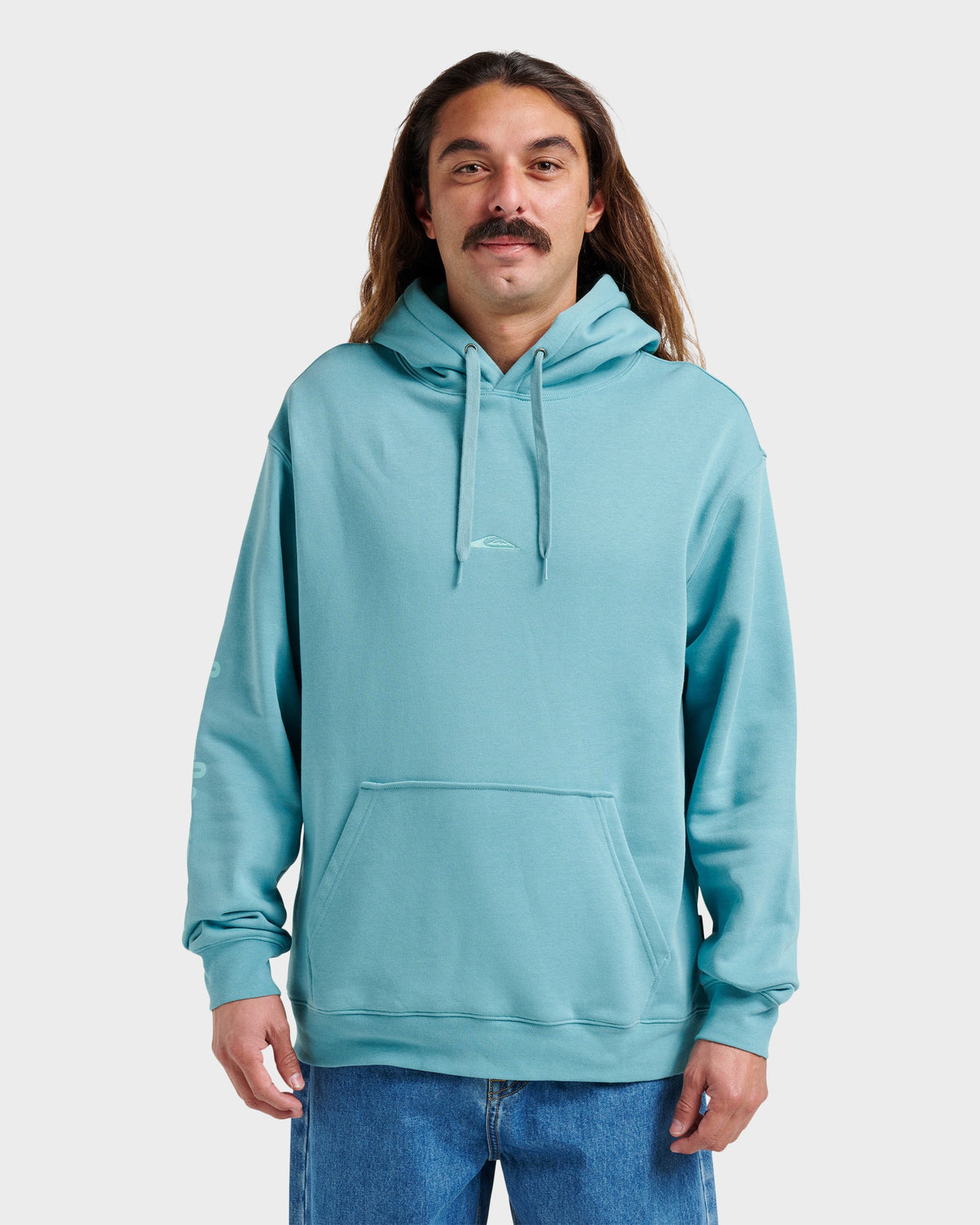 Passage Logo Hoodie - Dusty Turquoise | Quick SilverDeals