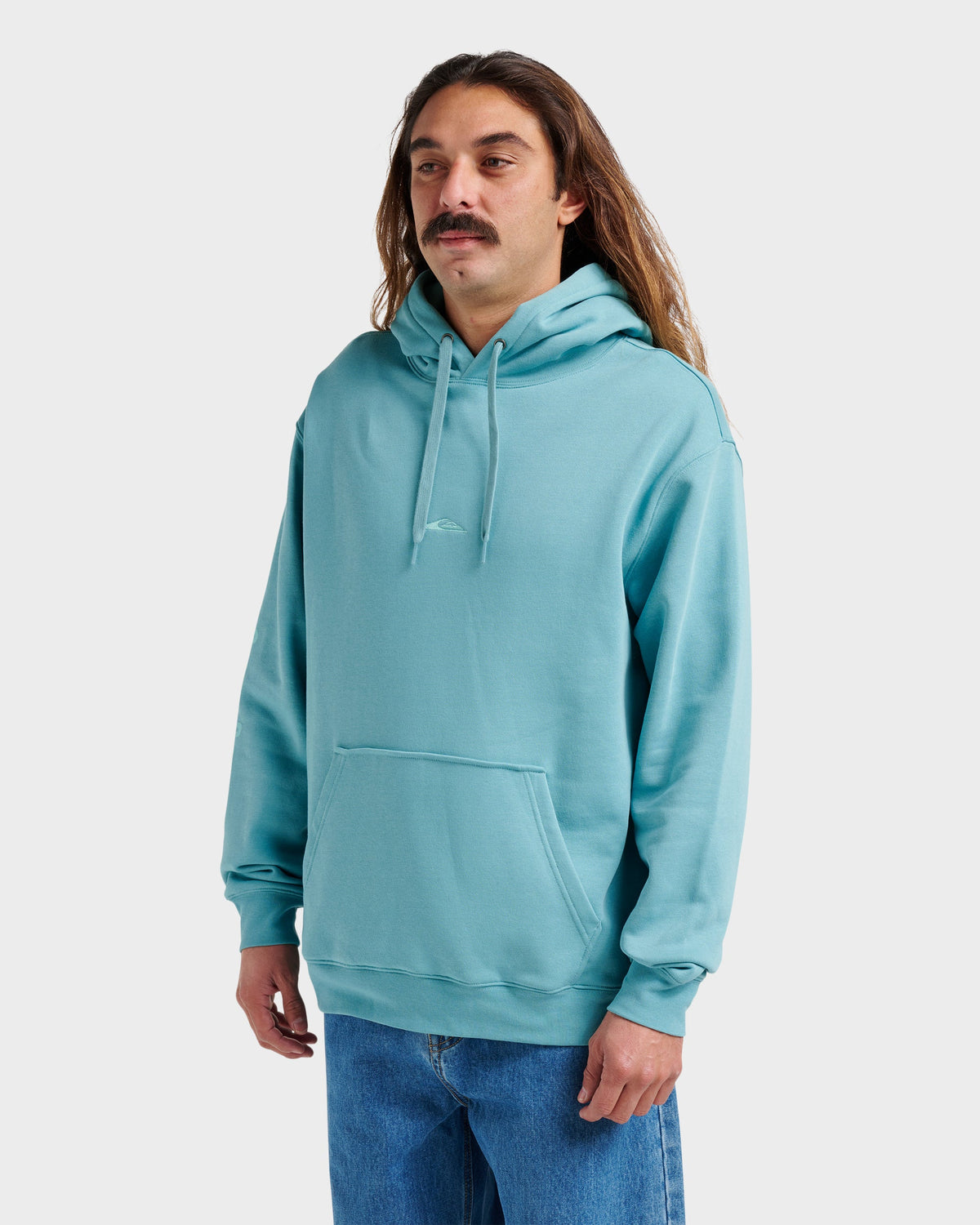 Passage Logo Hoodie - Dusty Turquoise | Quick SilverDeals