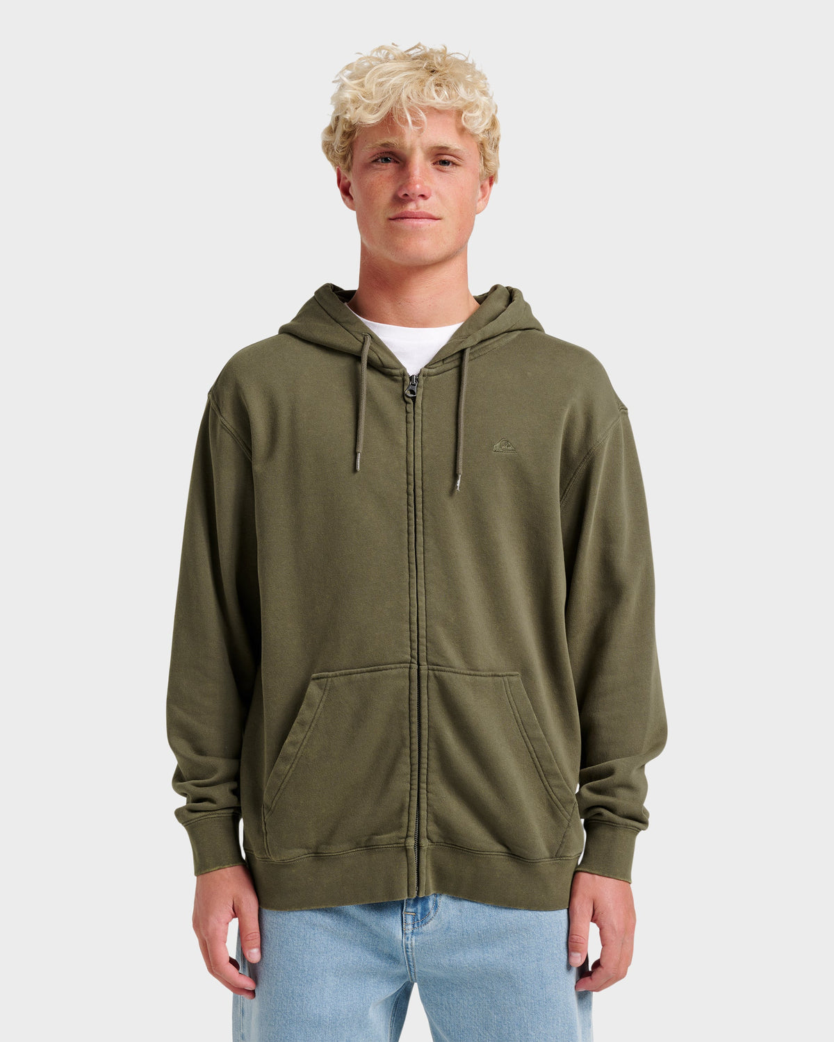 Saltwater Full Zip Hoodie - Grape Leaf | Quick SilverTop Pick