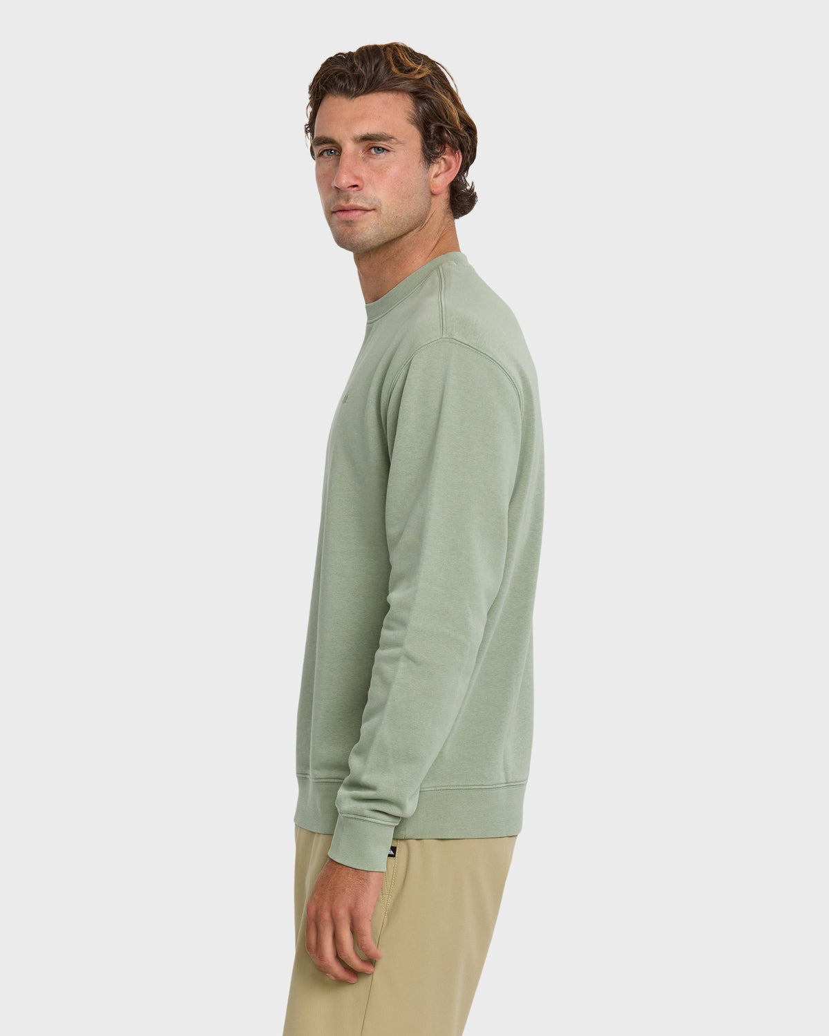 Saltwater Crewneck Sweatshirt - Herb | Quick SilverClassic