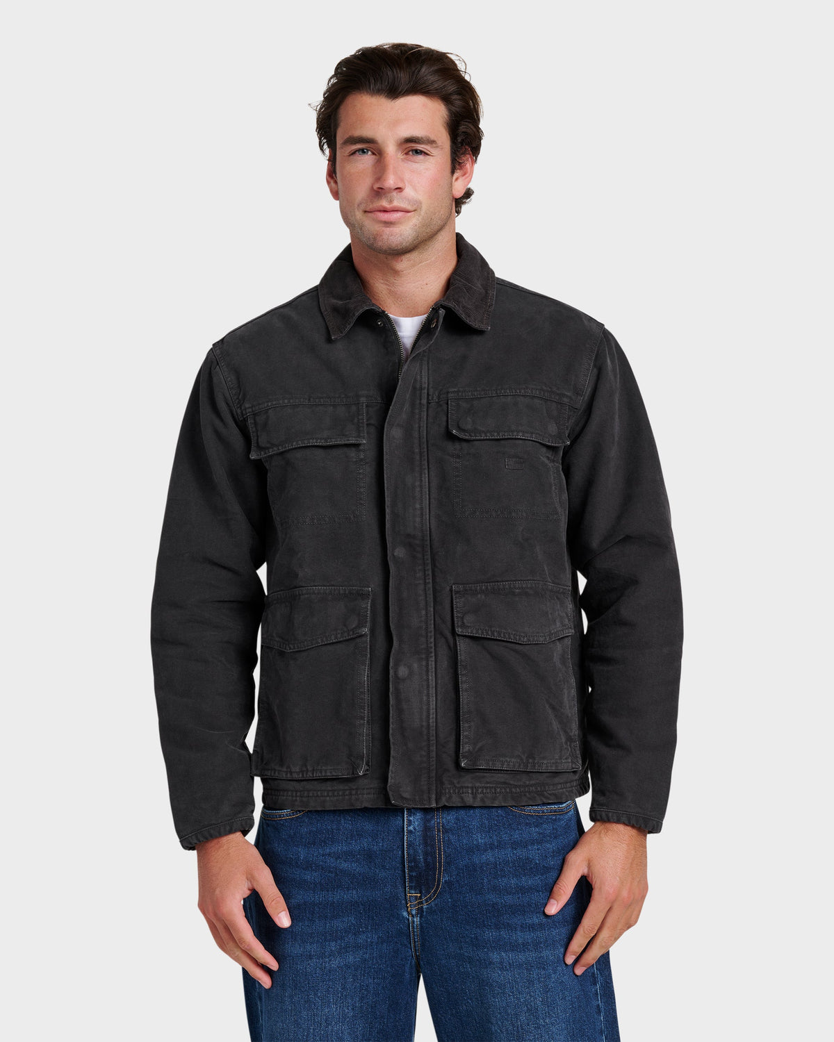 Waterman Refugio Jacket - Phantom | Quick SilverSale