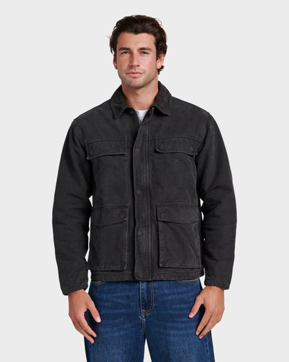 Waterman Refugio Jacket - Phantom | Quick SilverSale