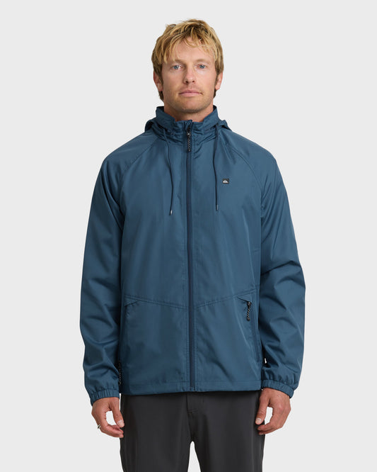 Waterman Shell Shock Water-Resistant Windbreaker - Ensign Blue | Quick SilverLatest
