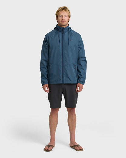 Waterman Shell Shock Water-Resistant Windbreaker - Ensign Blue | Quick SilverLatest
