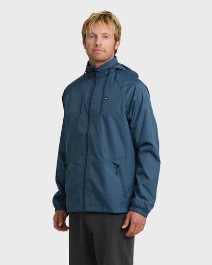 Waterman Shell Shock Water-Resistant Windbreaker - Ensign Blue | Quick SilverLatest