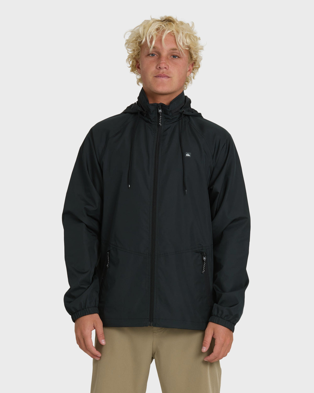 Waterman Shell Shock Water-Resistant Windbreaker - Black | Quick SilverPopular