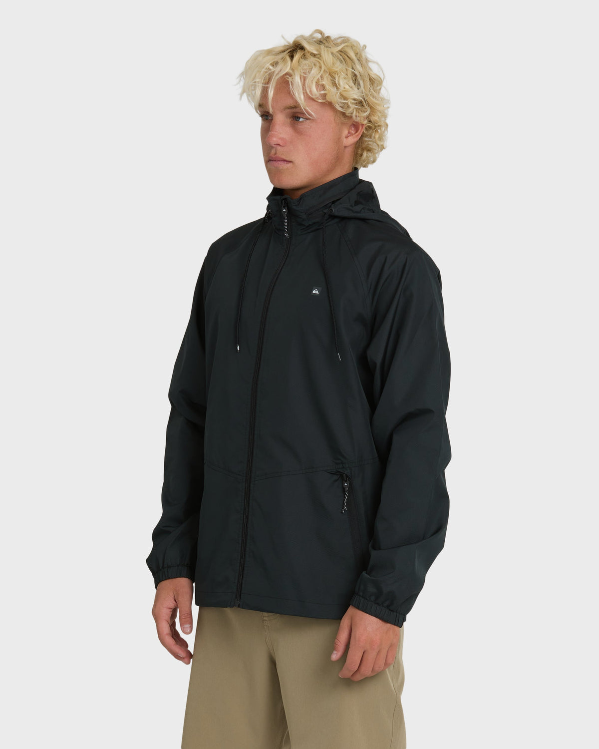 Waterman Shell Shock Water-Resistant Windbreaker - Black | Quick SilverPopular