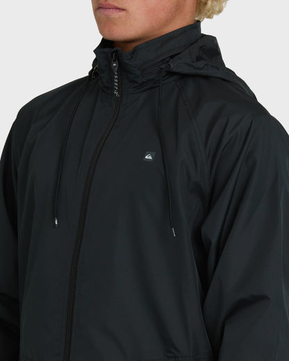Waterman Shell Shock Water-Resistant Windbreaker - Black | Quick SilverPopular