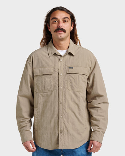 Cold Snap Shacket Jacket - Fallen Rock | Quick SilverSpecial Offer
