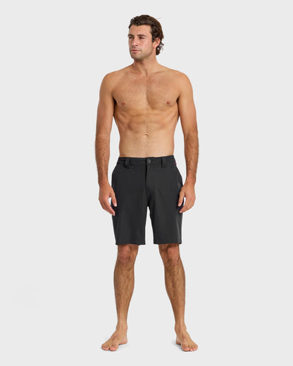 Union Amphibian 20" Hybrid Shorts - Black | Quick SilverPopular