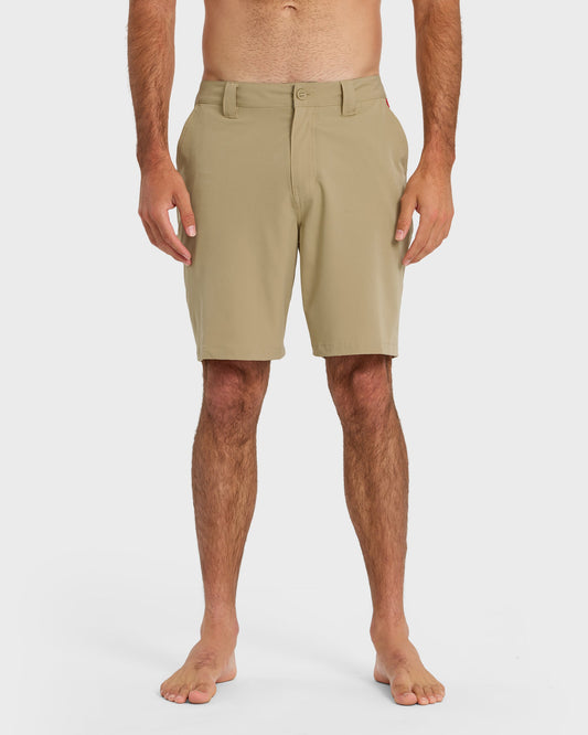 Union Amphibian 20" Hybrid Shorts - Twill | Quick SilverDiscount