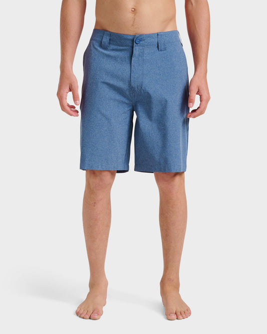 Union Heather 20" Amphibian Hybrid Shorts - Indigo Mist | Quick SilverPopular