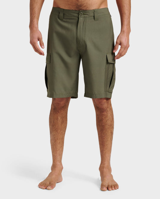 Union Amphibian Cargo 20" Hybrid Short - Grape Leaf | Quick SilverNew