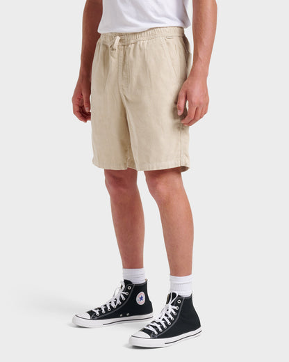 Taxer Corduroy Shorts - Fog Grey | Quick SilverPremium