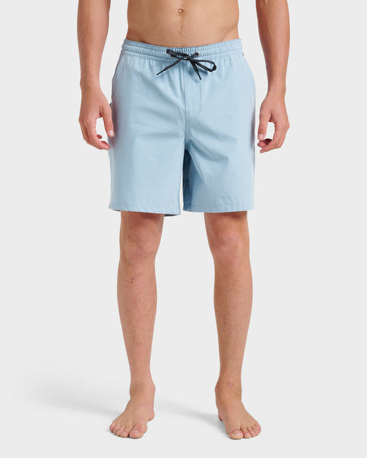 Taxer Heather Amphibian 18" Hybrid Shorts - Ashley Blue | Quick SilverRecommended