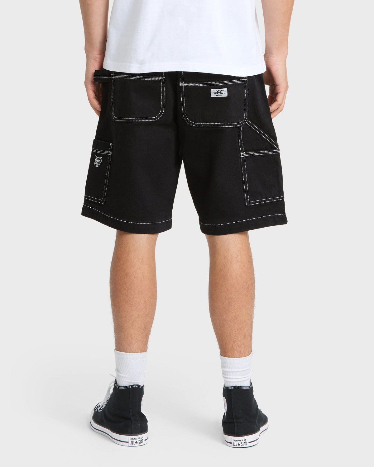 Mercury Carpenter Denim Short - Black | Quick SilverDiscount