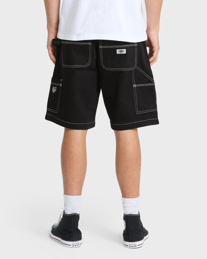 Mercury Carpenter Denim Short - Black | Quick SilverDiscount