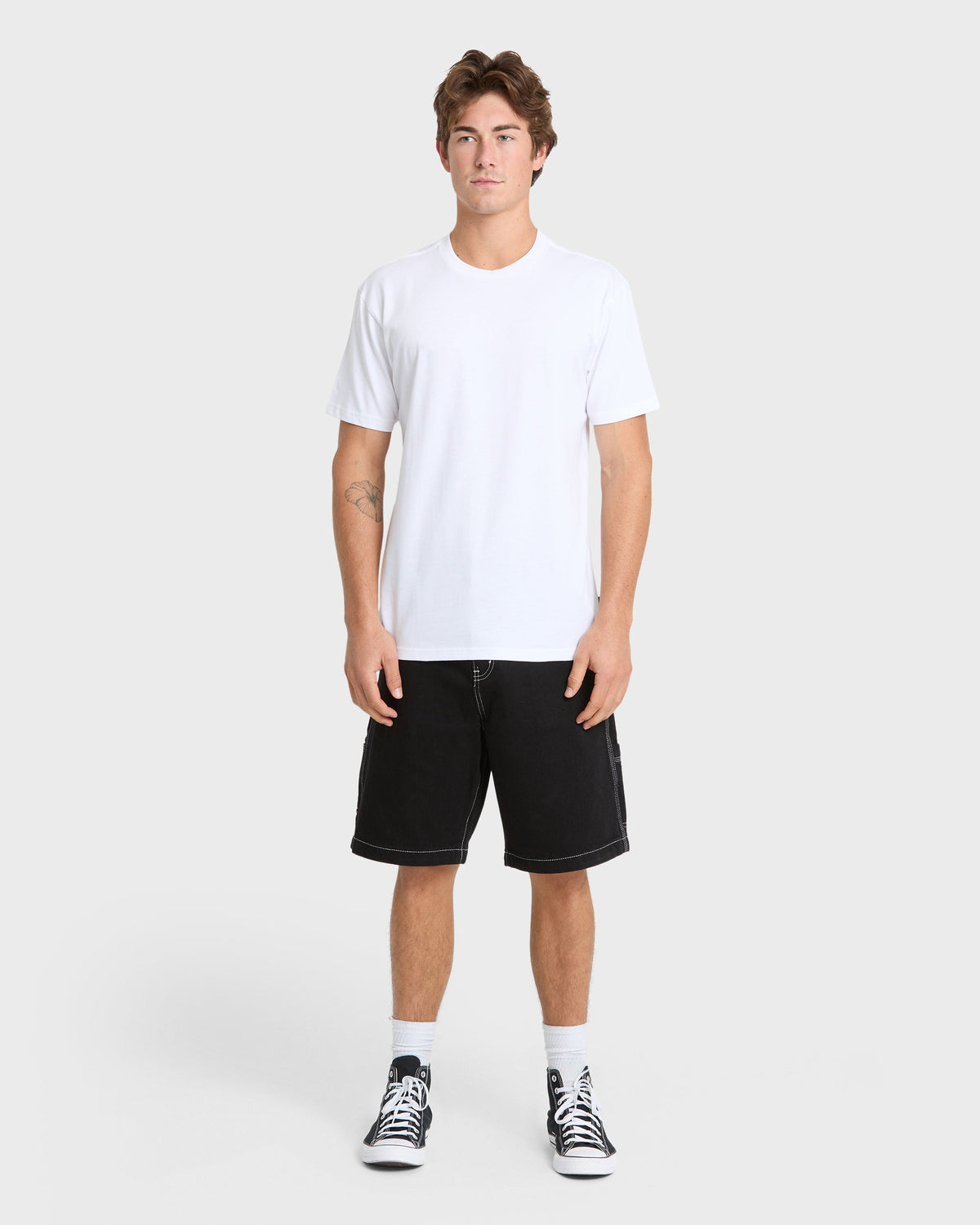 Mercury Carpenter Denim Short - Black | Quick SilverDiscount
