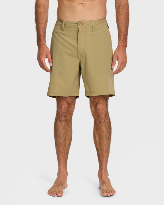 Union Transit 19" Amphibian Hybrid Shorts - Twill | Quick SilverDiscount