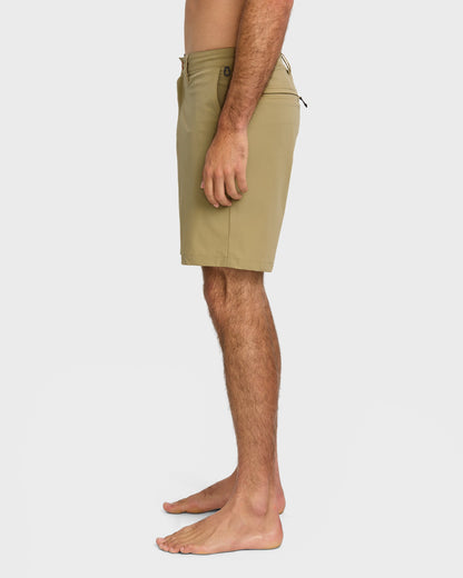 Union Transit 19" Amphibian Hybrid Shorts - Twill | Quick SilverDiscount