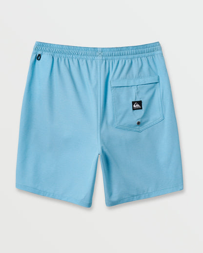 Taxer Heather Amphibian 18" Hybrid Shorts - Aqua Blue | Quick SilverEveryday