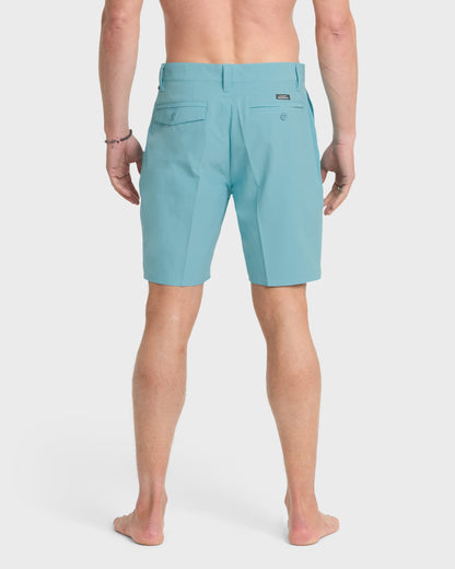 Waterman Tamarindo Amphibian Hybrid Shorts - Aqua | Quick SilverFeatured