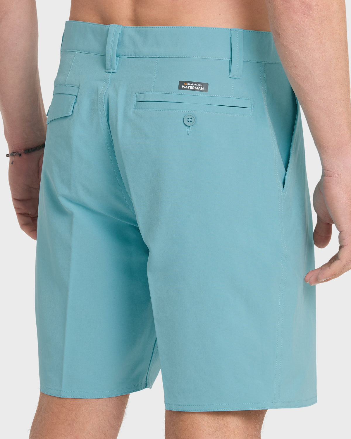 Waterman Tamarindo Amphibian Hybrid Shorts - Aqua | Quick SilverFeatured