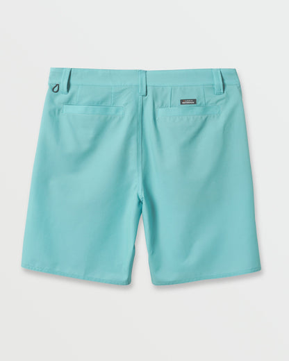 Waterman Tamarindo Amphibian Hybrid Shorts - Aqua | Quick SilverFeatured