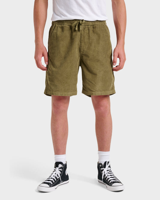Taxer Corduroy Shorts - Aloe | Quick SilverSmart Buy