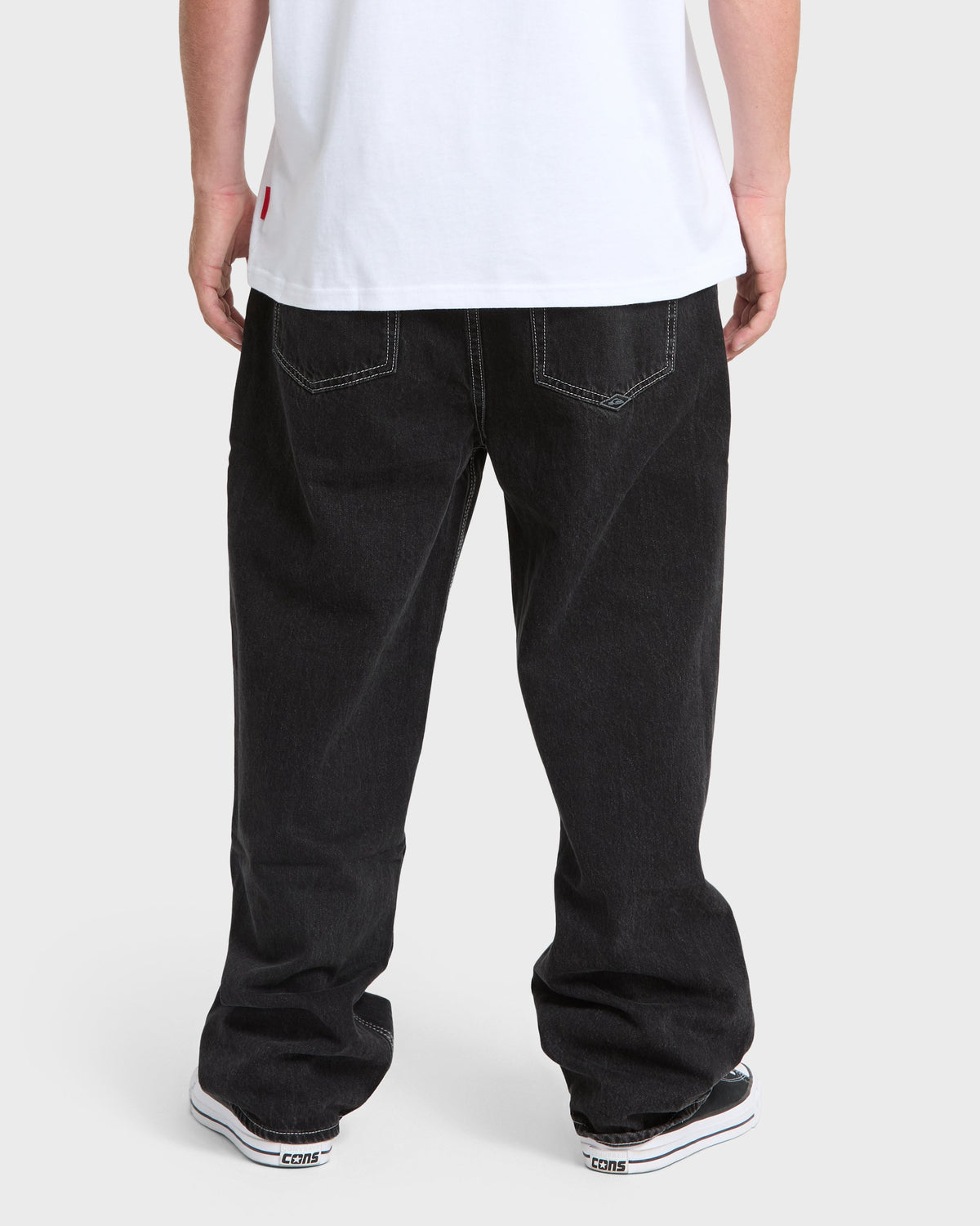 Baggy Denim Pants - Black Wash | Quick SilverTrusted