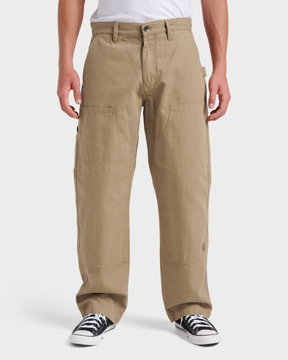 Mercury Carpenter Pants - Deep Khaki | Quick SilverTrusted