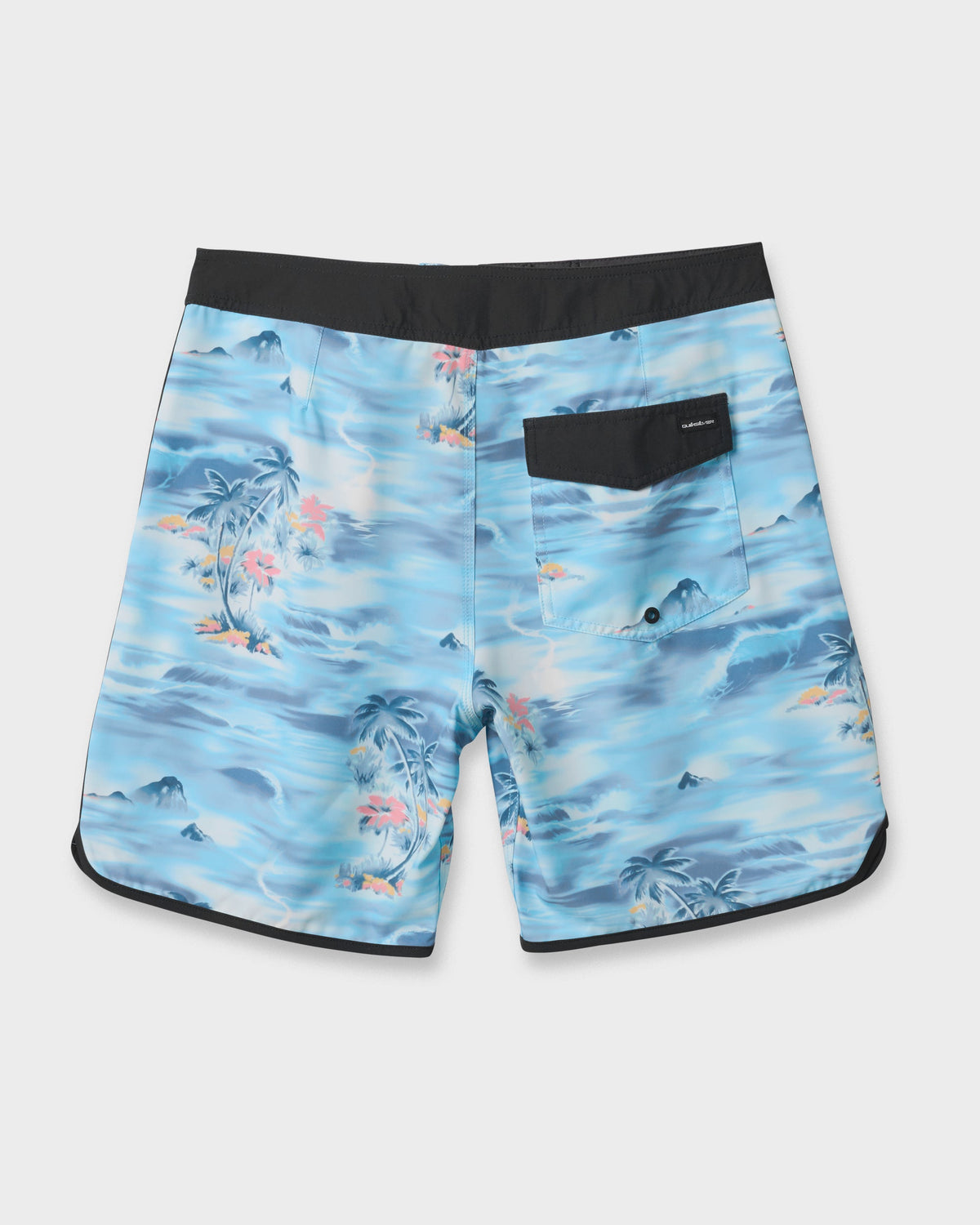 Surfsilk Tropical Surf 19" Boardshorts - Total Eclipse | Quick SilverClassic