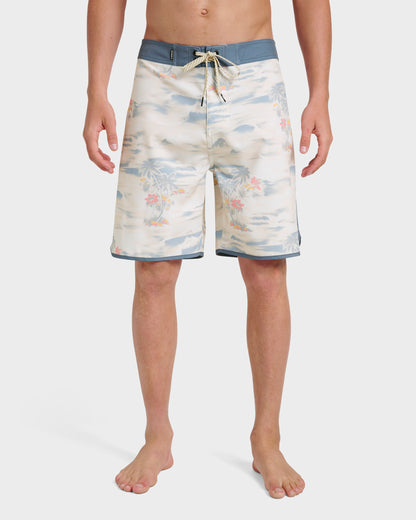 Surfsilk Tropical Surf 19" Boardshorts - Moonstruck | Quick SilverDiscount