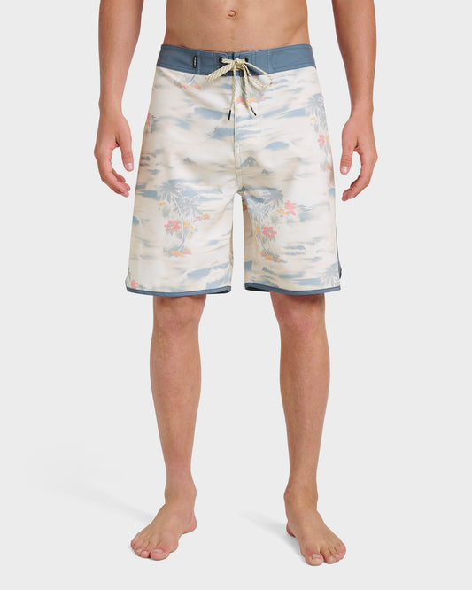 Surfsilk Tropical Surf 19" Boardshorts - Moonstruck | Quick SilverDiscount