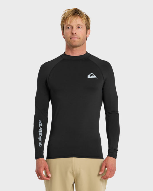 Everyday UPF 50 Long Sleeve Rashguard - Black | Quick SilverCustomer Favorite