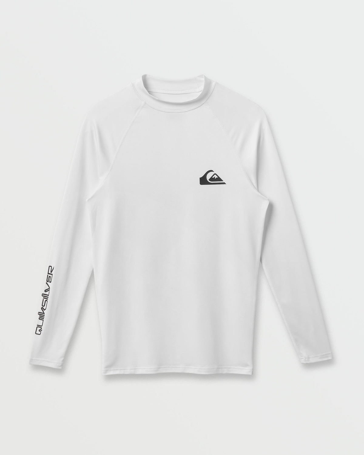 Everyday UPF 50 Long Sleeve Rashguard - White | Quick SilverTrending