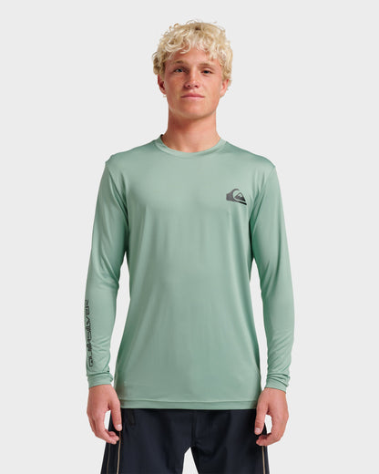 Everyday Long Sleeve Surf Tee - Granite Green | Quick SilverValue