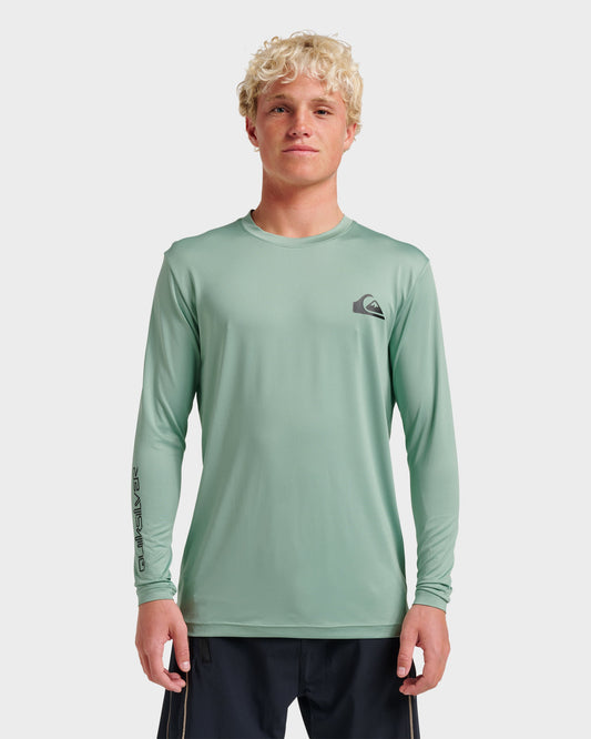 Everyday Long Sleeve Surf Tee - Granite Green | Quick SilverValue