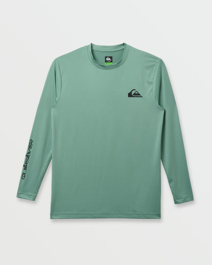 Everyday Long Sleeve Surf Tee - Granite Green | Quick SilverValue