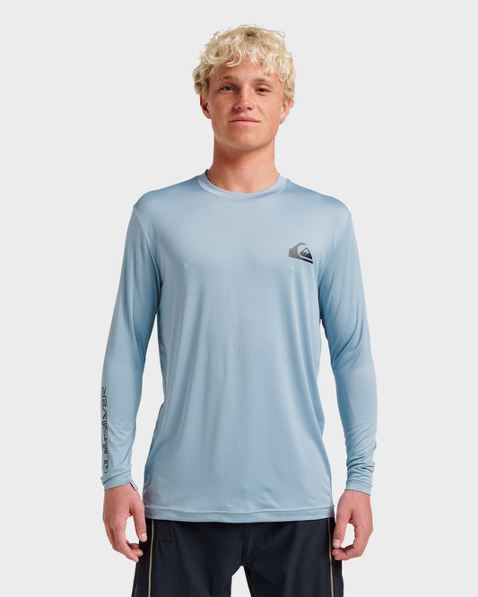 Everyday Long Sleeve Surf Tee - Ashley Blue | Quick SilverEssential