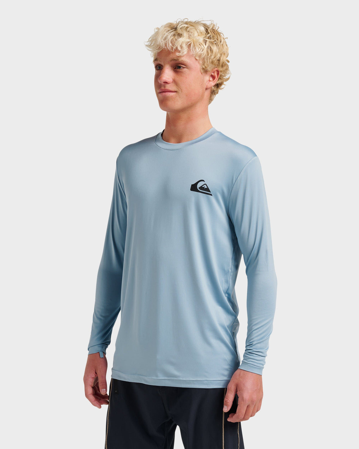Everyday Long Sleeve Surf Tee - Ashley Blue | Quick SilverEssential