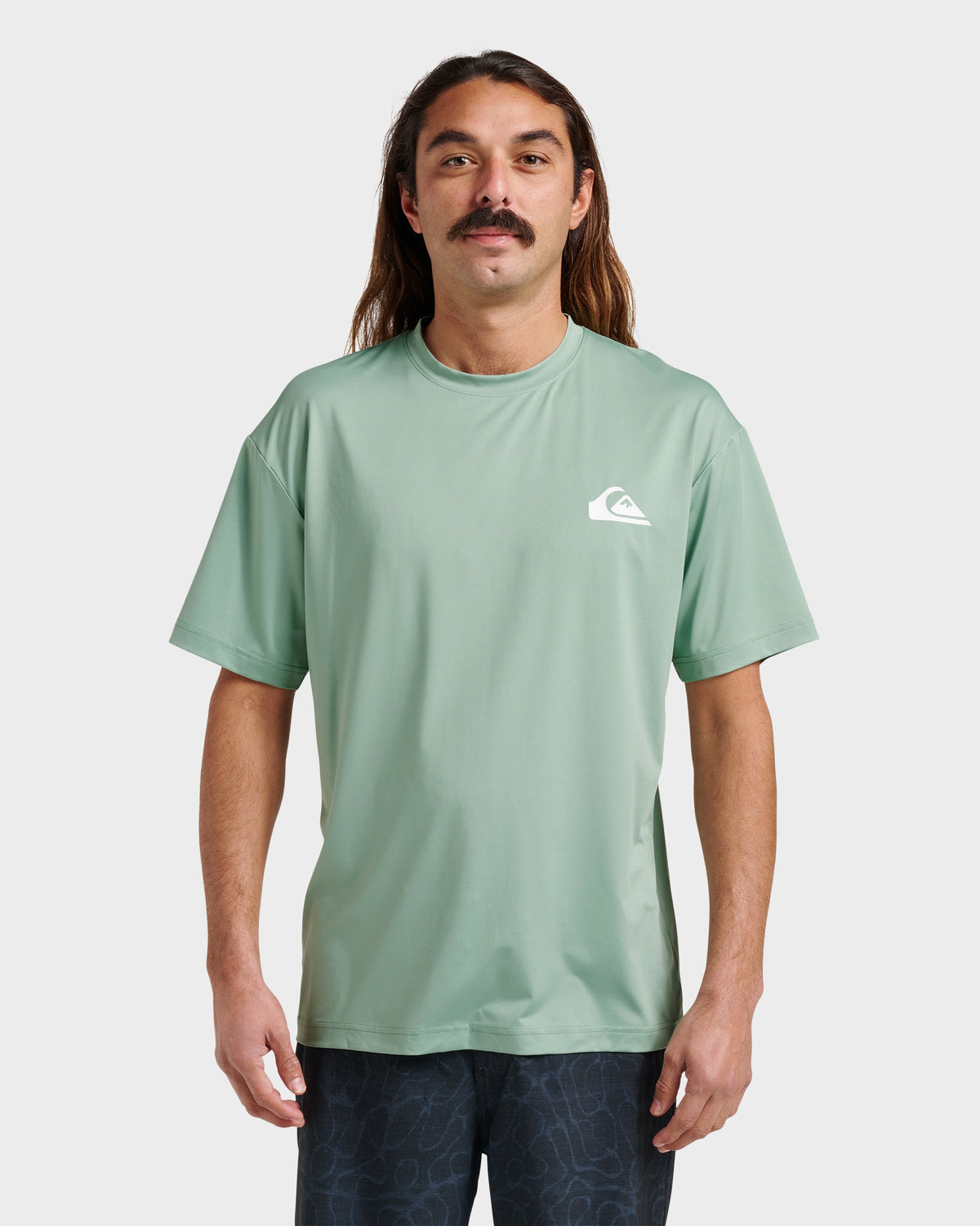 Everyday Short Sleeve Surf Tee - Granite Green | Quick SilverGreat Value