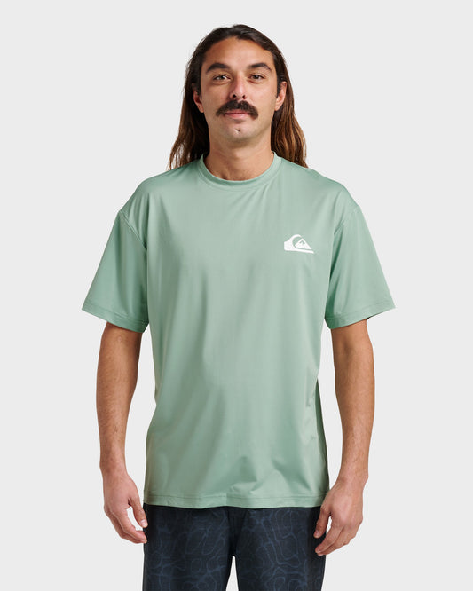Everyday Short Sleeve Surf Tee - Granite Green | Quick SilverGreat Value