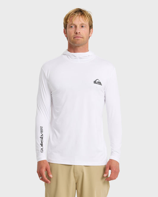Everyday Hooded Surf Tee - White | Quick SilverSmart Buy