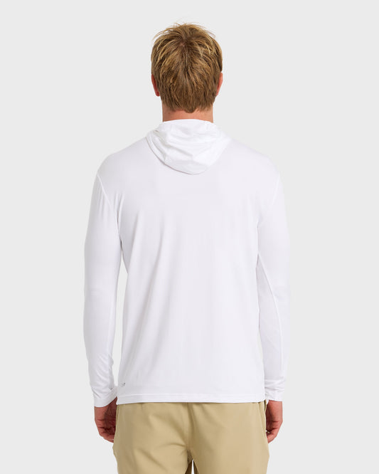 Everyday Hooded Surf Tee - White | Quick SilverSmart Buy