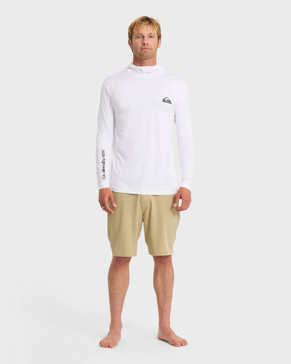 Everyday Hooded Surf Tee - White | Quick SilverSmart Buy