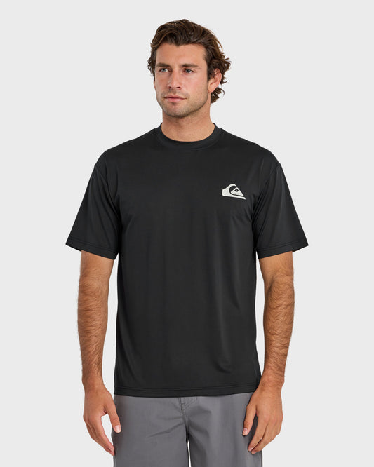 Everyday Short Sleeve Surf Tee - Black | Quick SilverEssential
