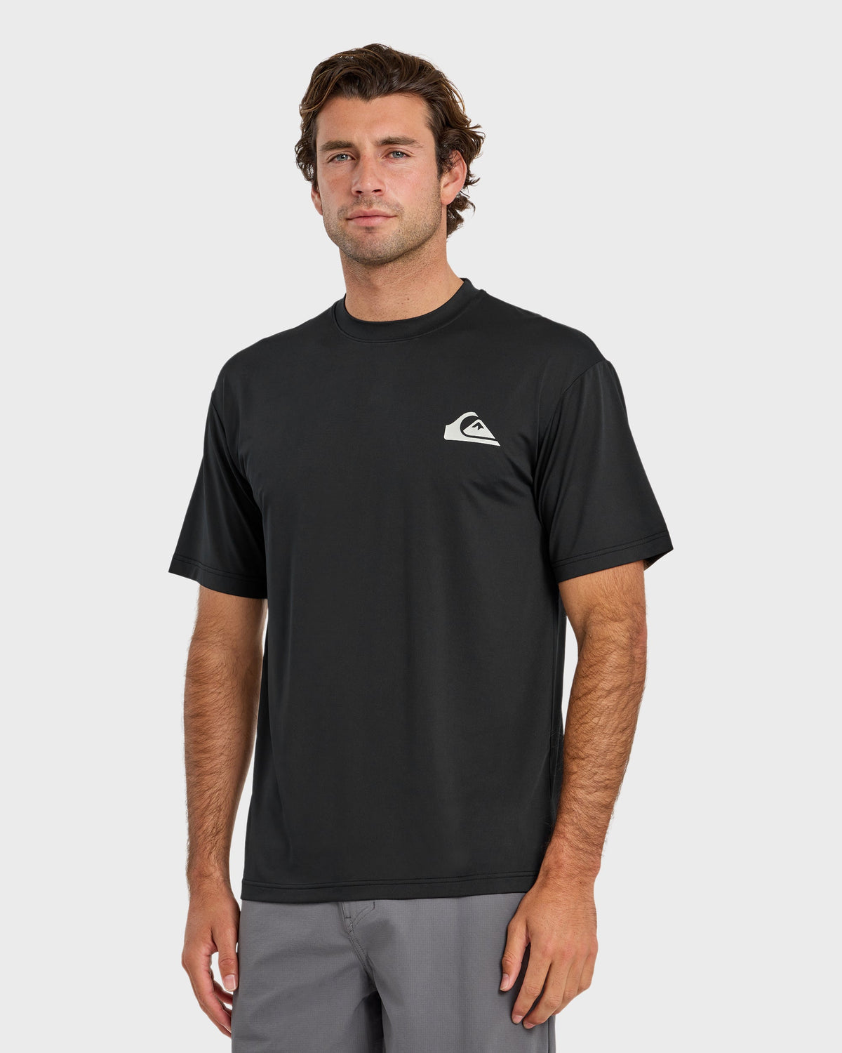 Everyday Short Sleeve Surf Tee - Black | Quick SilverEssential