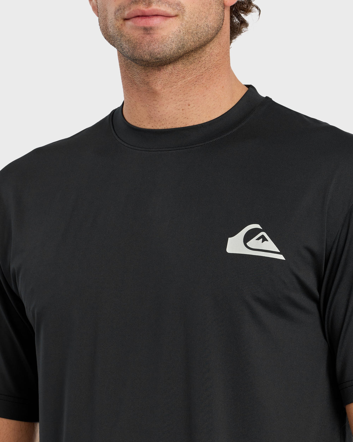 Everyday Short Sleeve Surf Tee - Black | Quick SilverEssential