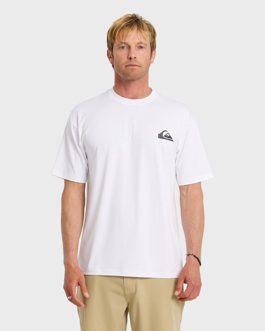 Everyday Short Sleeve Surf Tee - White | Quick SilverSpecial Offer